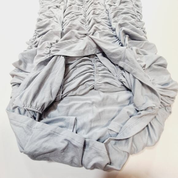 Michael Costello x REVOLVE Freya Midi Dress in Baby Blue XL - Picture 3 of 10